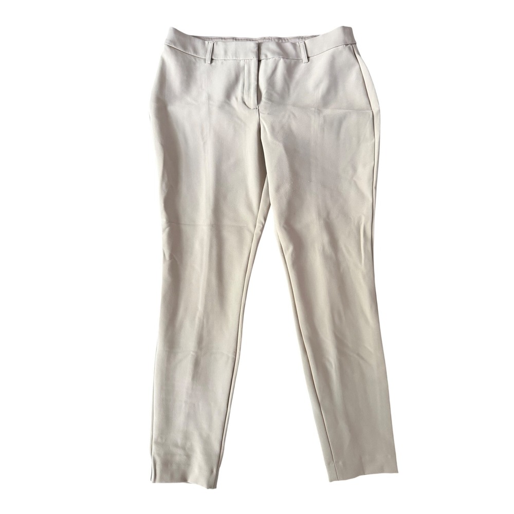 Express Women's 12R Tan Straight Leg Back Seam Dress Pants | SKU 1191